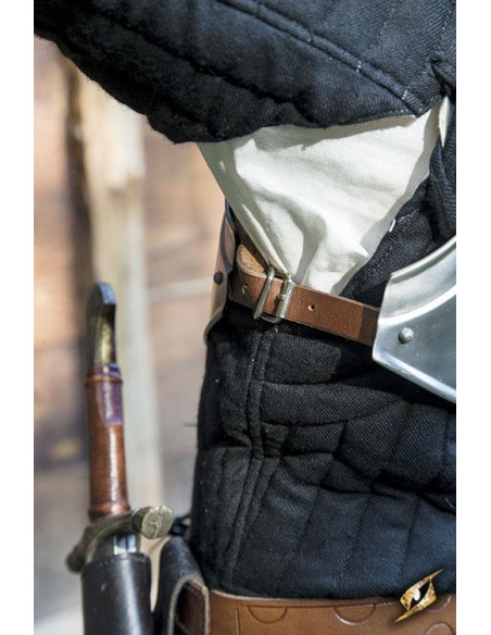 Medieval cuirass of Squire, polished...