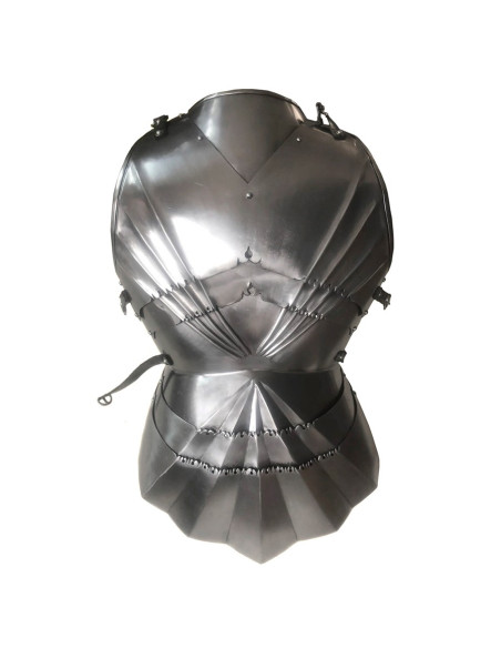 Gothic Breastplate Fleur de lis King...