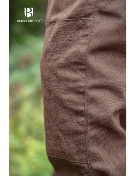 Medieval tunic for men Thereon, brown...