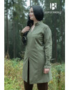 Medieval tunic for women Theresa, green color