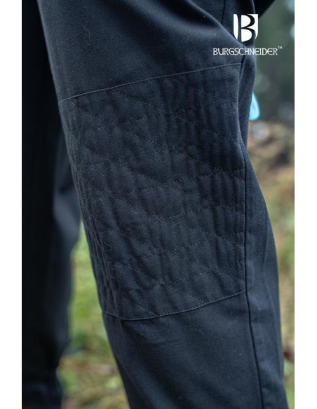 Kerga medieval pants, black cotton