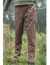 Kergon medieval pants, brown cotton