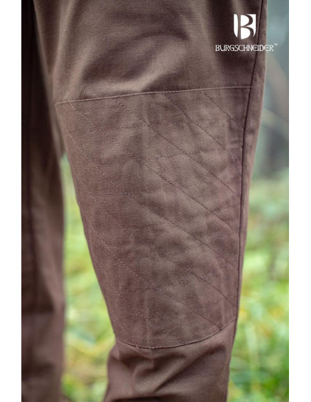 Kergon medieval pants, brown cotton