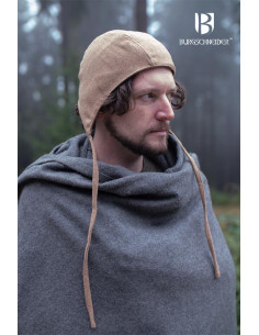 Wolfram peasant cape, camel