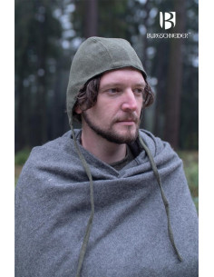 Wolfram peasant cape, green