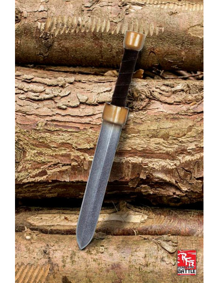 Medieval dagger rondel in latex for LARP Medieval dagger rondel in latex for LARP