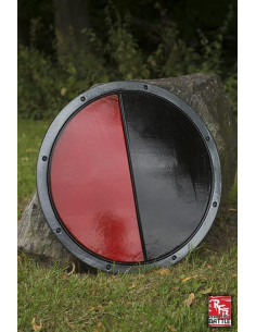 Viking shield in two-tone latex Ready for Battle, LARP