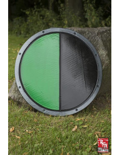 Viking shield in two-tone latex Ready for Battle, LARP
