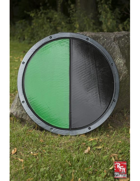 Viking shield in two-tone latex Ready...