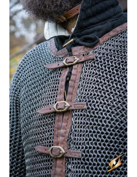 Medieval Chainmail Coif of Captain...