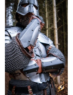 Medieval bracelets Dreki model, Polished-Epic Dark