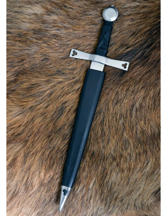 Gothic dagger with scabbard for practices 2