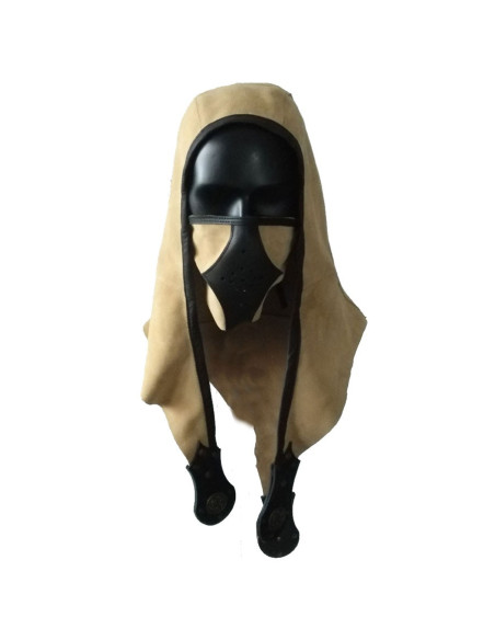 Hood fur suede Akku cover mouths