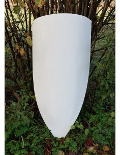Long medieval shield, to paint