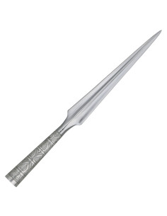 Decorative Viking spearhead with ornamentation