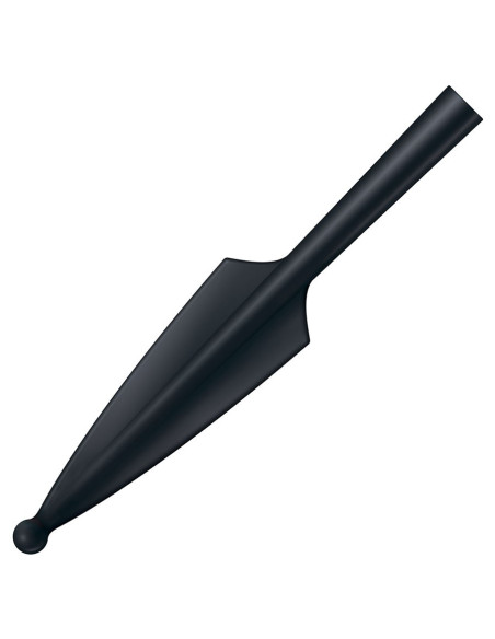 Rubber spearhead for training