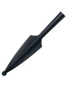 Rubber spearhead for training
