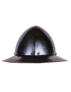 Ralf model Kettle helmet, dark finish