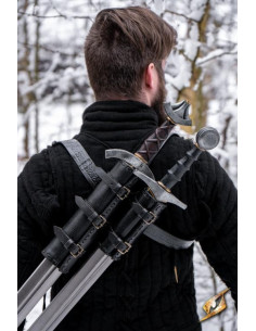 Tahalí double for back in black 2