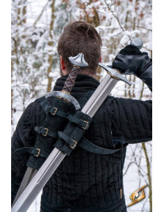 Double baldric for the back, LARP