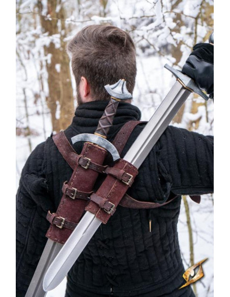 Double baldric for the back, LARP