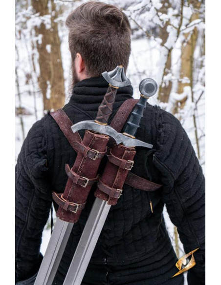 Double baldric for the back, LARP