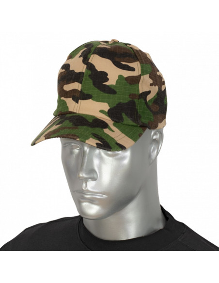 Barbaric camouflage cap