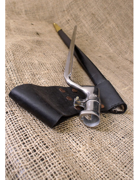 Springfield rifle bayonet, with scabbard