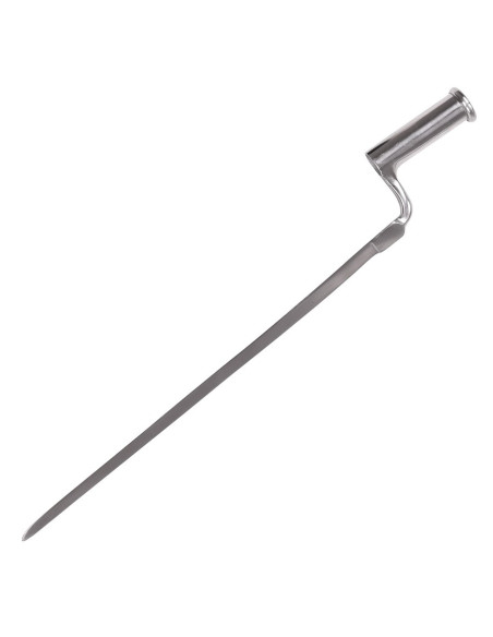 Brown Bess rifle bayonet, with scabbard