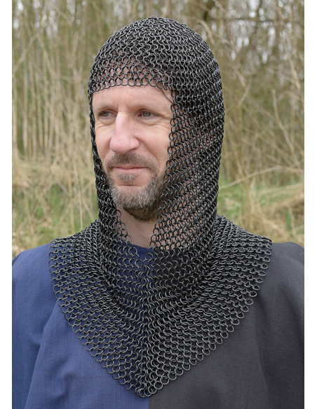 Blackened chainmail executioner with...