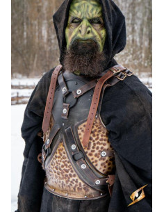 Breastplate and backrest of the Orc Raider, LARP