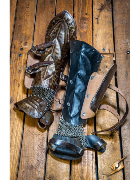 Orc Assault steel bracelets, LARP