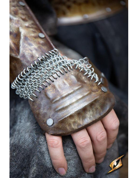 Orc Assault steel bracelets, LARP