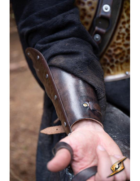 Orc Assault steel bracelets, LARP