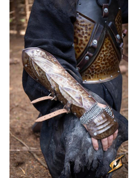 Orc Assault steel bracelets, LARP