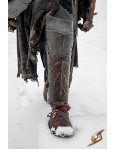 Orc Raider Steel Greaves, LARP 2