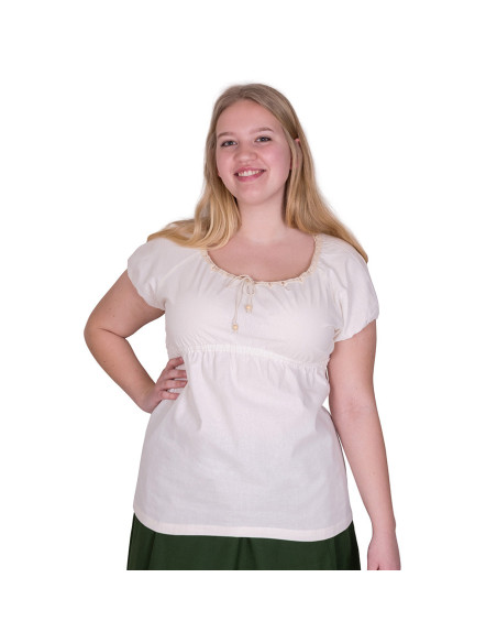 Aren short-sleeved medieval blouse,...