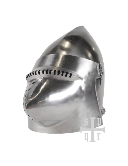 Medieval bascinet Houndskull,...