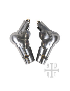 Medieval protectors with elbow pads, S. XIV