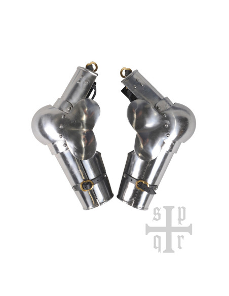 Medieval protectors with elbow pads,...