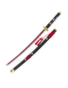 Katana decorative Im Zoro One Piece, grip black