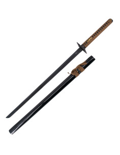 Katana functional carbon steel AISI 1045 with handle...