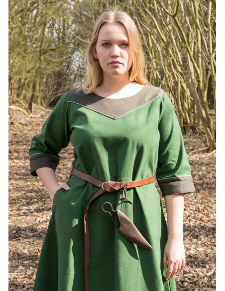 Medieval cotton dress model Gesine,...