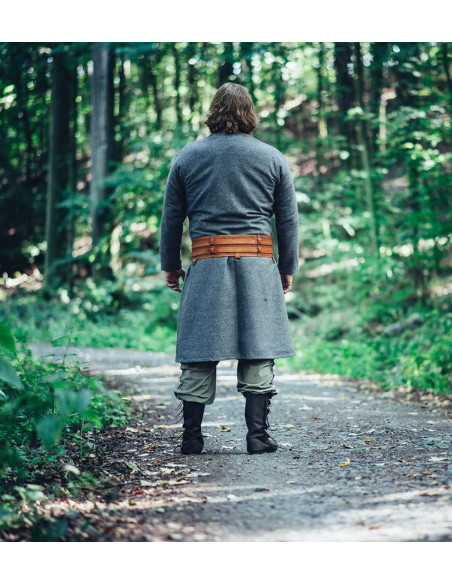 Open Viking tunic in wool Balder...