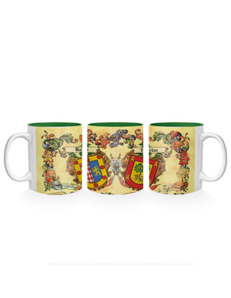 Personalized mug with the Heraldic...