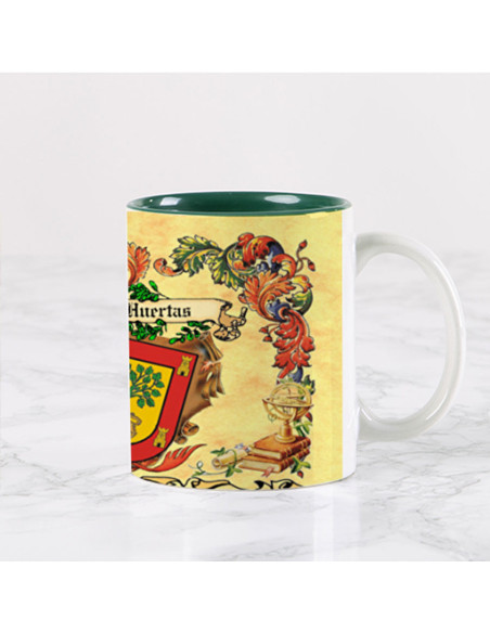 Personalized mug with the Heraldic...
