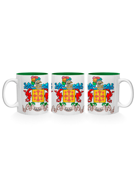 Personalized mug with the Heraldic...