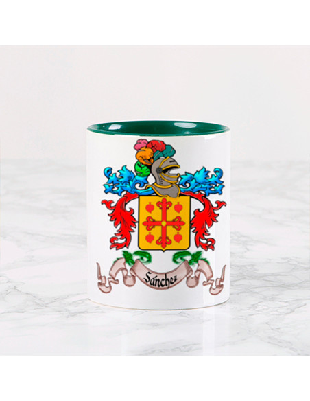 Personalized mug with the Heraldic...