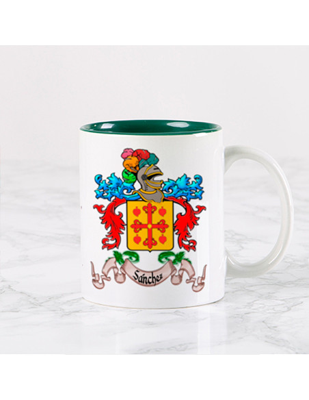 Personalized mug with the Heraldic...