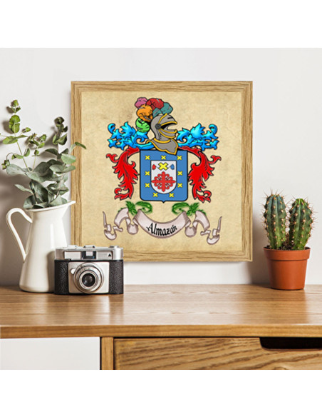 Heraldic shield picture with 1...